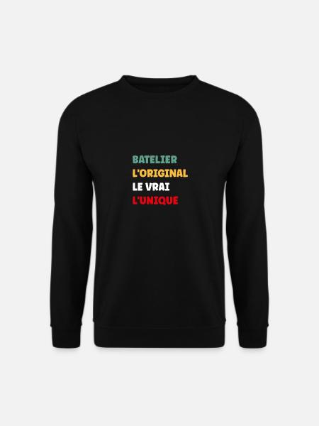 batelier - Sweat-shirt Unisexe - noir