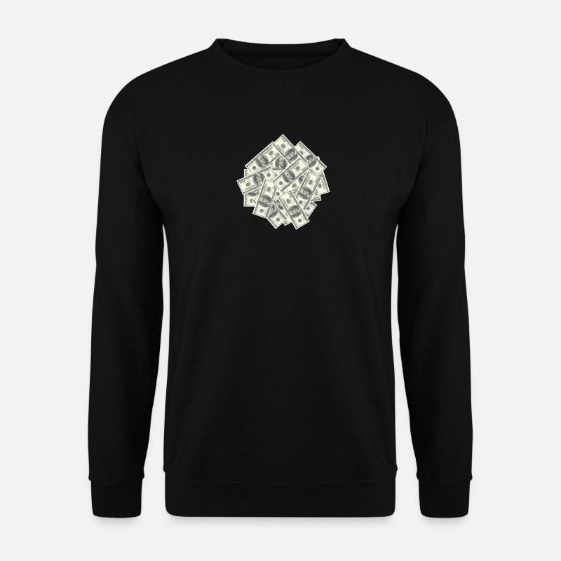 Dollar bills - Unisex Sweatshirt - black