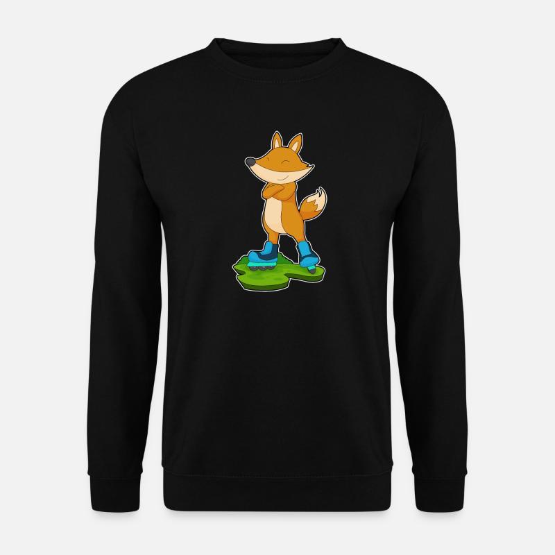 Fuchs Inline skating Inline skates - Unisex Pullover - Schwarz