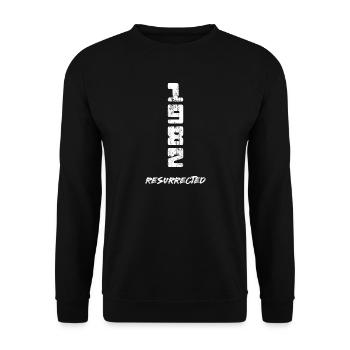 1982 Vintage - Unisex Sweatshirt - black - Front - Alina (178cm) & Michal (187cm)