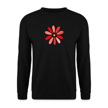 ALLES GUTE ZUM GEBURTSTAG. ALLES GUTE ZUM GEBURTSTAG. GEBURTSTAG. - Unisex Pullover - Schwarz - Vorne - Alina (178cm) & Michal (187cm)