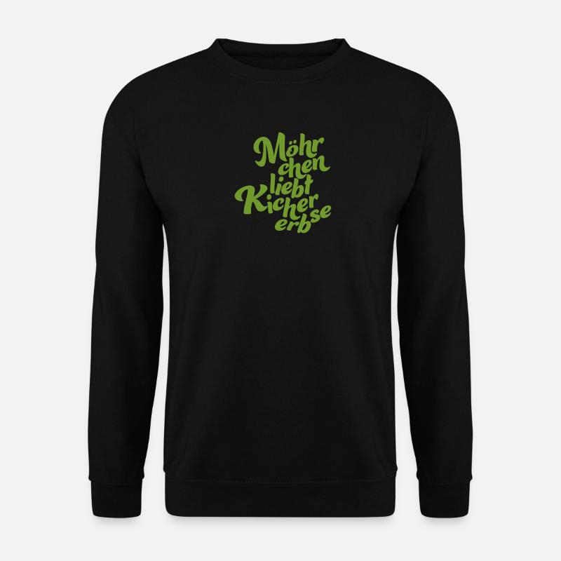 Logo without background green - Unisex Pullover - Schwarz