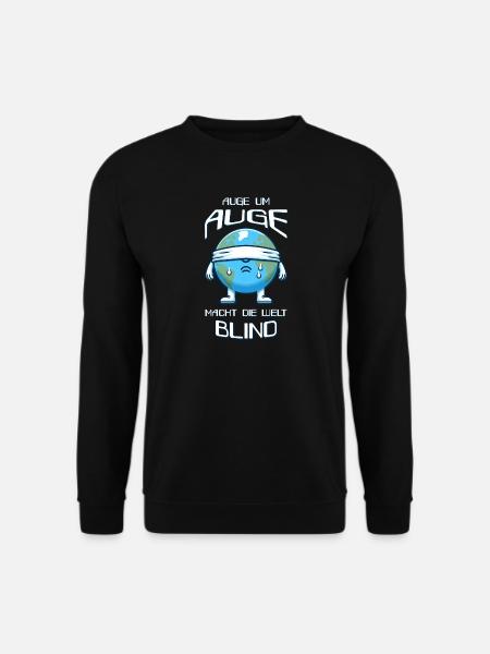Œil pour œil - Sweat-shirt Unisexe - noir