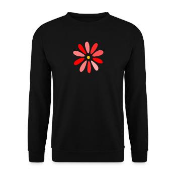 THANK YOU. MISTRESS. MASTER. THANK YOU MISTRESS. GIFT. - Unisex Sweatshirt - black - Front - Alina (178cm) & Michal (187cm)