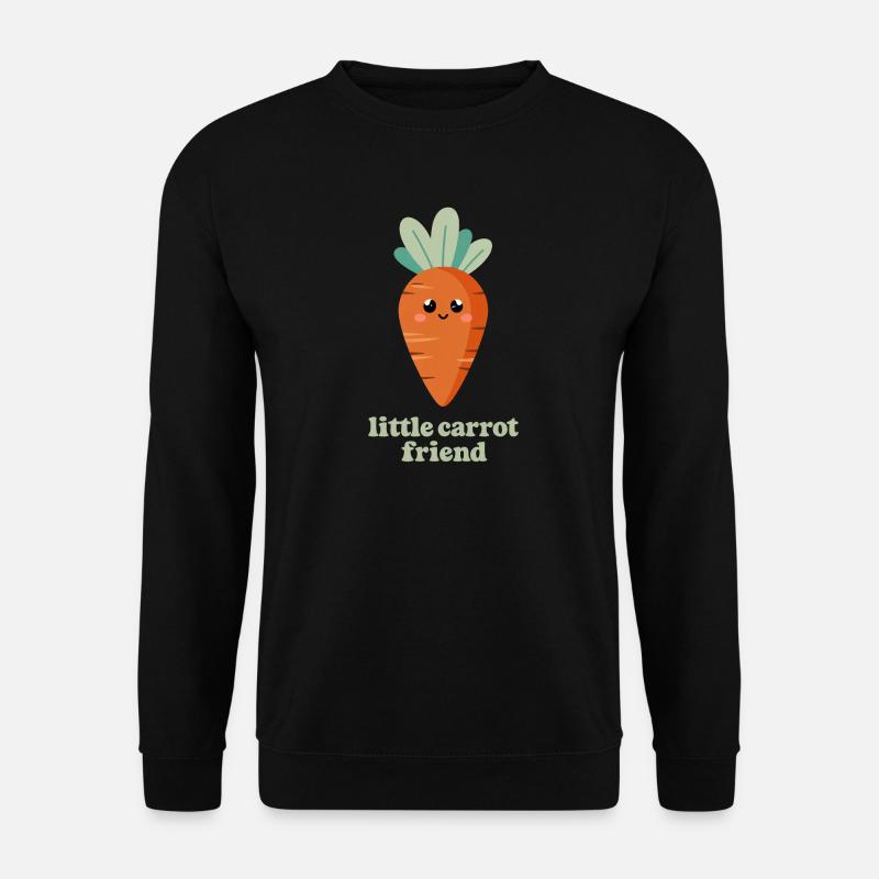 Little Carrot Friend - Unisex Pullover - Schwarz