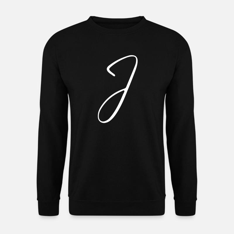 J - Unisex Sweatshirt - black