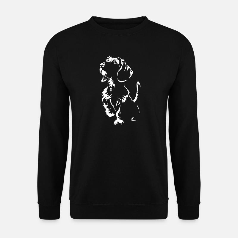 Teckel « Édition Noire » - Sweat-shirt Unisexe - noir