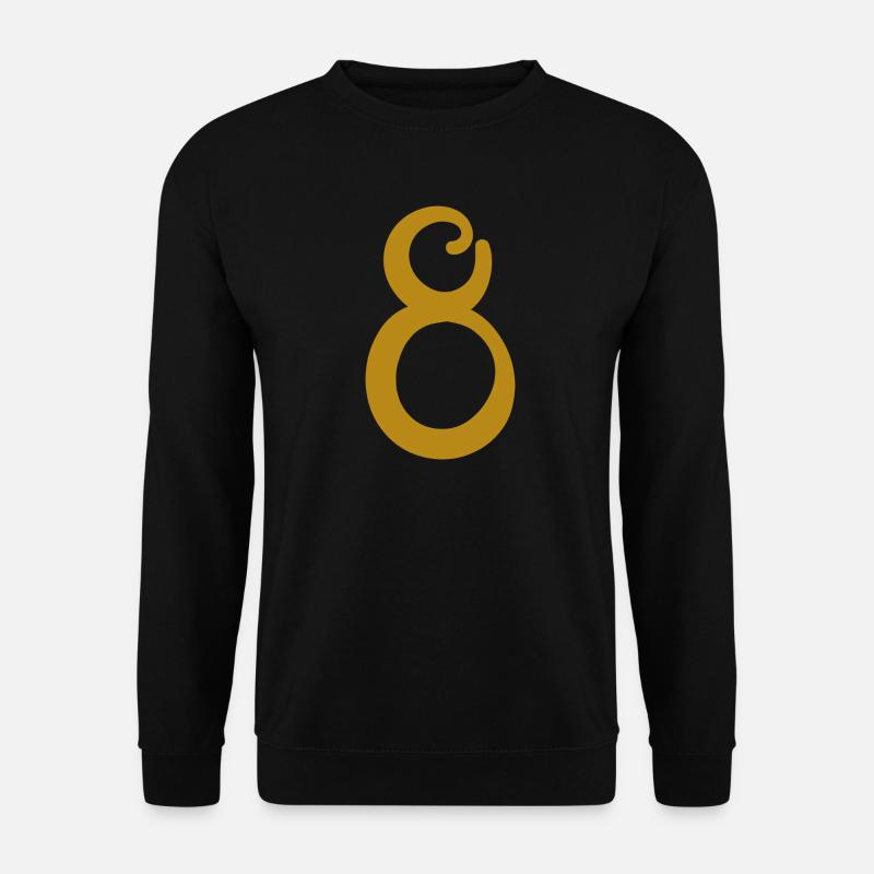 8 - Sweat-shirt Unisexe - noir
