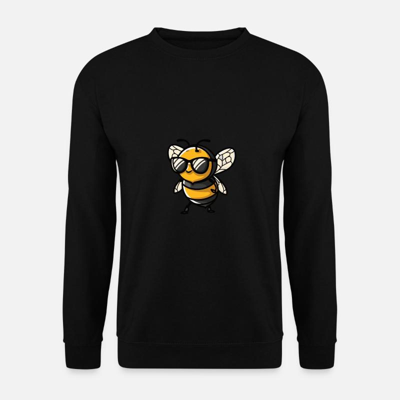 Bee Cool Animal - Unisex Sweatshirt - black