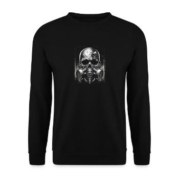 Guardian of the Wasteland - Unisex Sweatshirt - black - Front - Alina (178cm) & Michal (187cm)