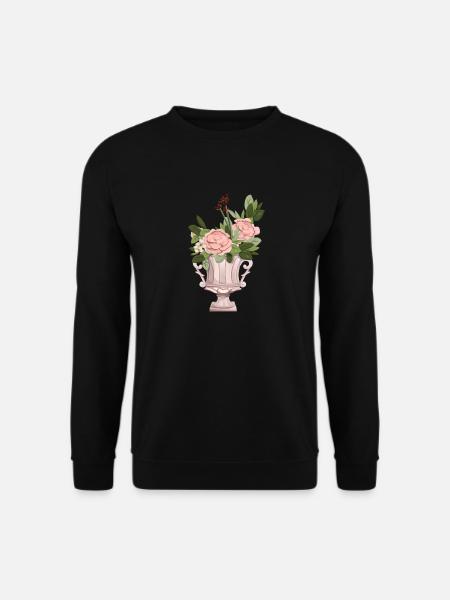 Rosensträussen - Unisex Pullover - Schwarz