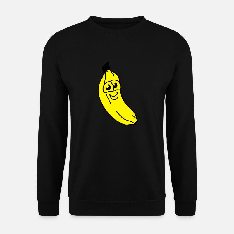 small banana - Unisex Sweatshirt - black