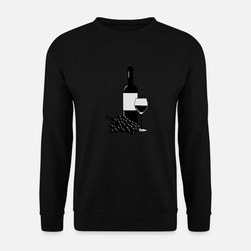 Wein - Unisex Sweatshirt - black