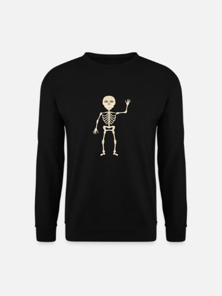 skeleton - Unisex Sweatshirt - black