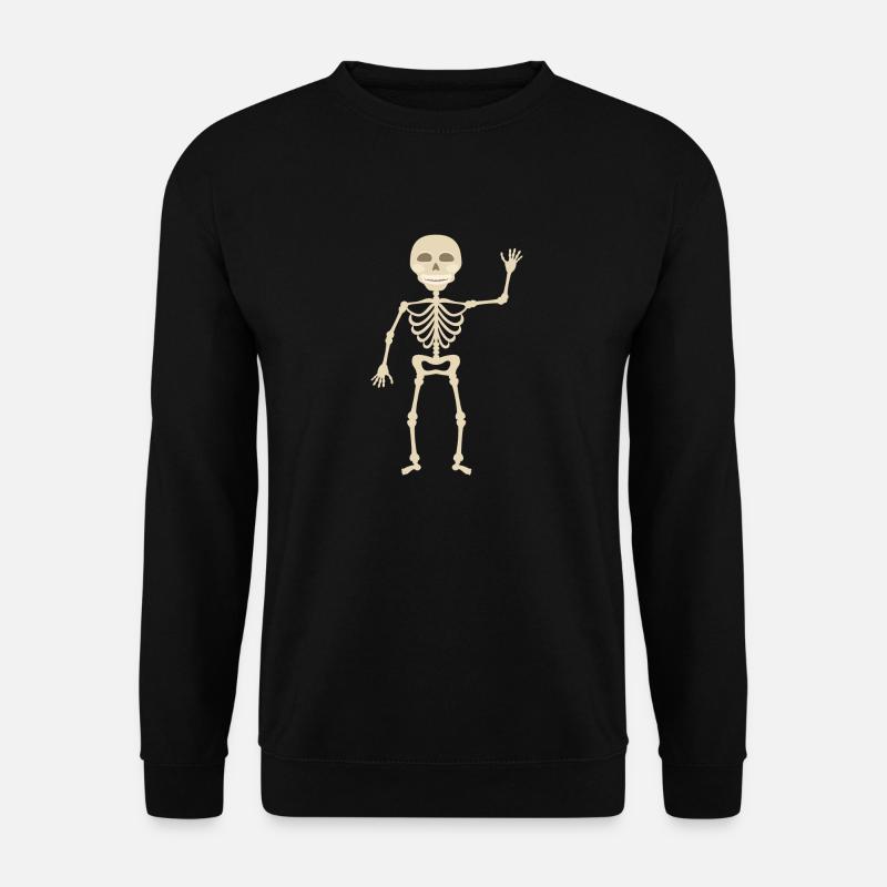 skeleton - Unisex Sweatshirt - black