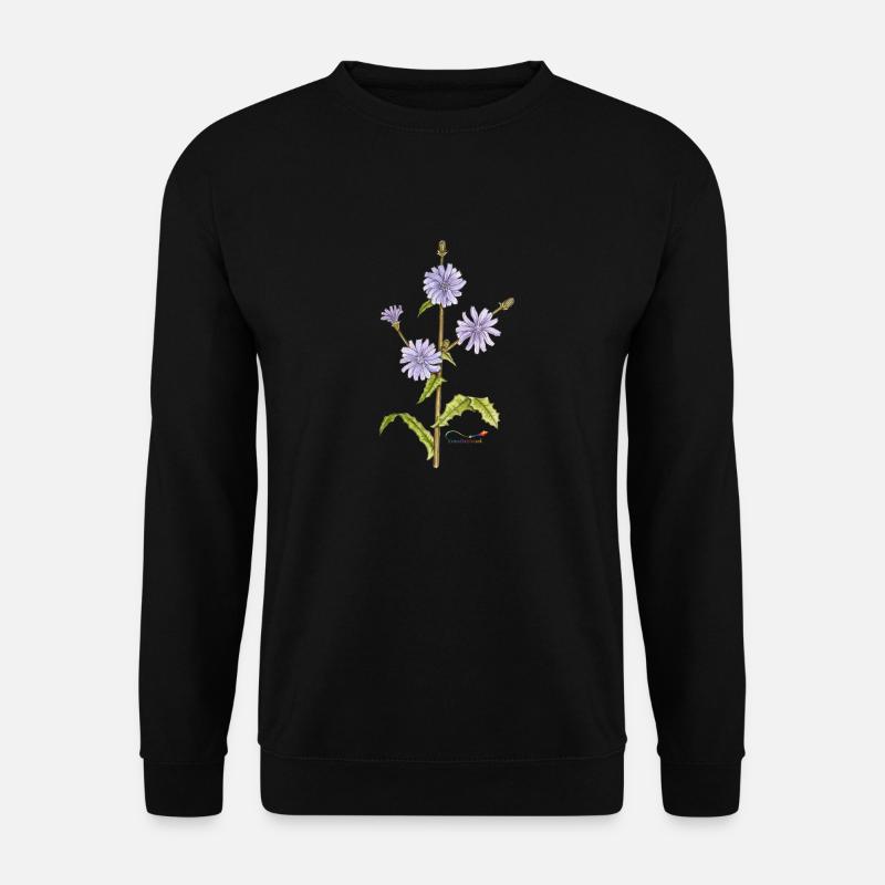 Wegwarte - Unisex Pullover - Schwarz