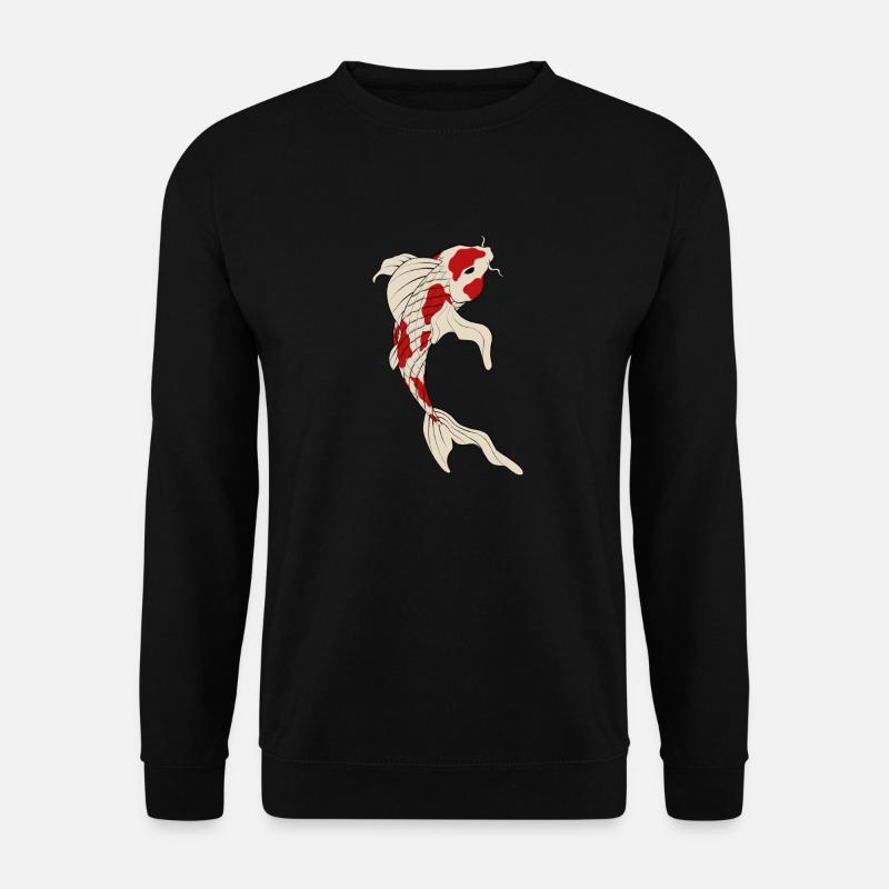 Koi fish - Unisex Sweatshirt - black