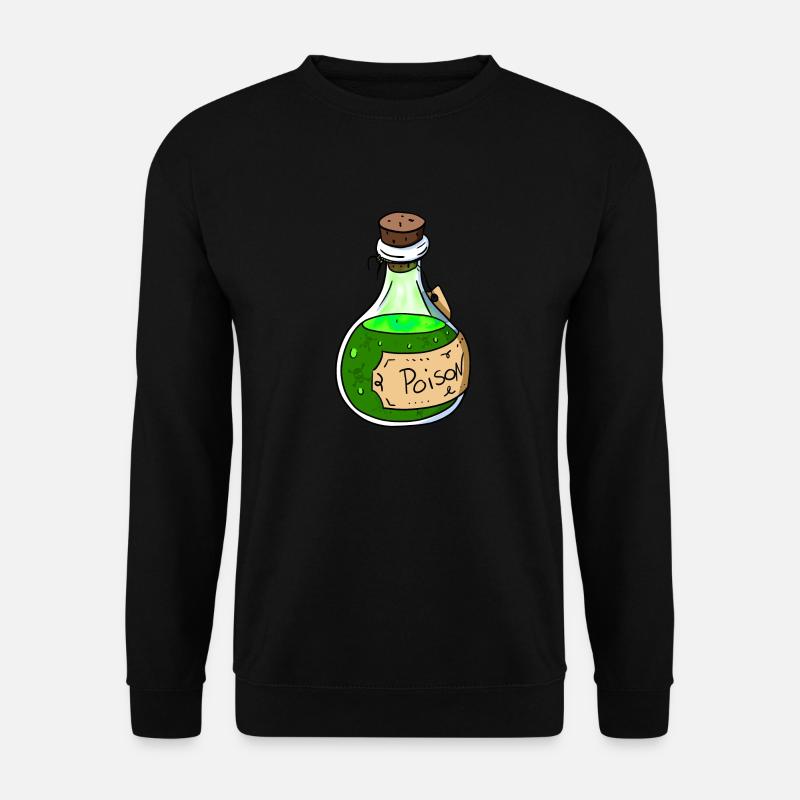 Poison Bottle - Unisex Sweatshirt - black