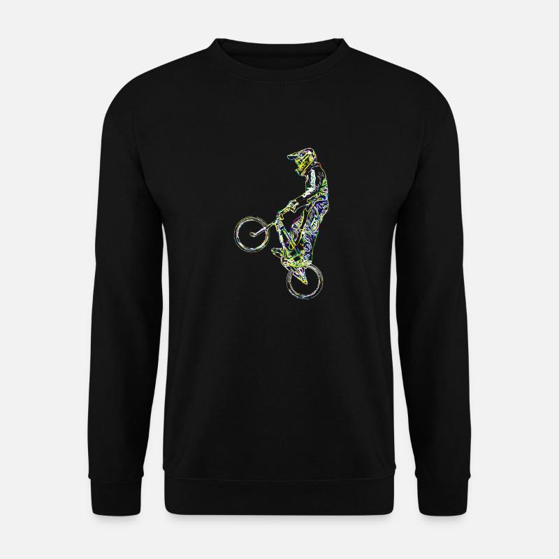 bmx racing - Unisex Sweatshirt - black