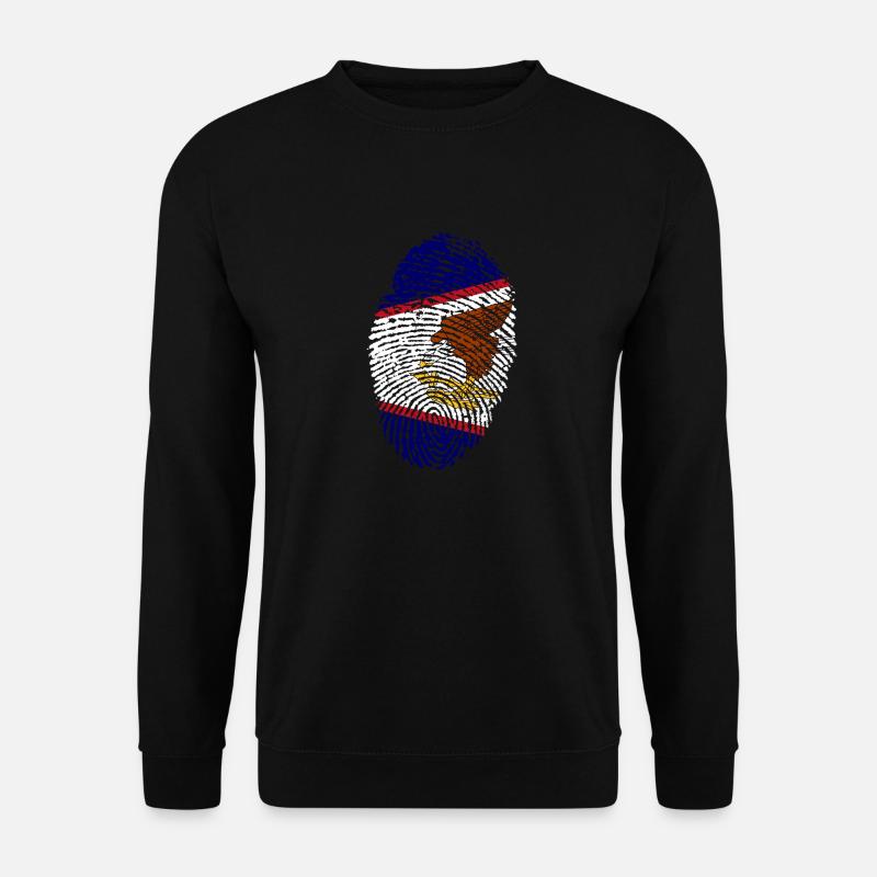 Amerikaner - Unisex Pullover - Schwarz