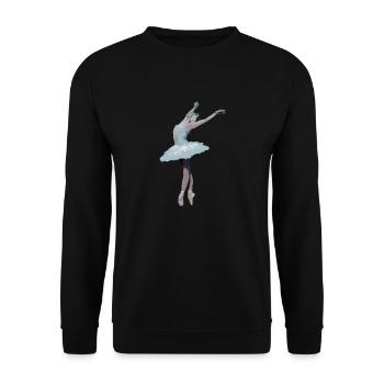 Danseuse classique - Sweat-shirt Unisexe - noir - Devant - Alina (178cm) & Michal (187cm)