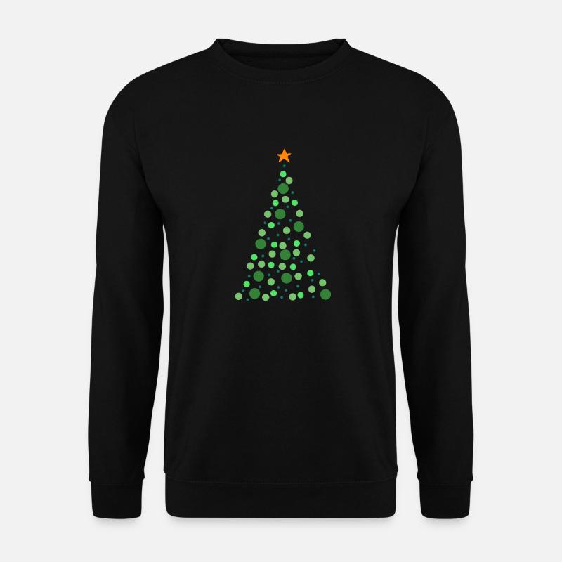 Christmas Tree - Unisex Sweatshirt - black
