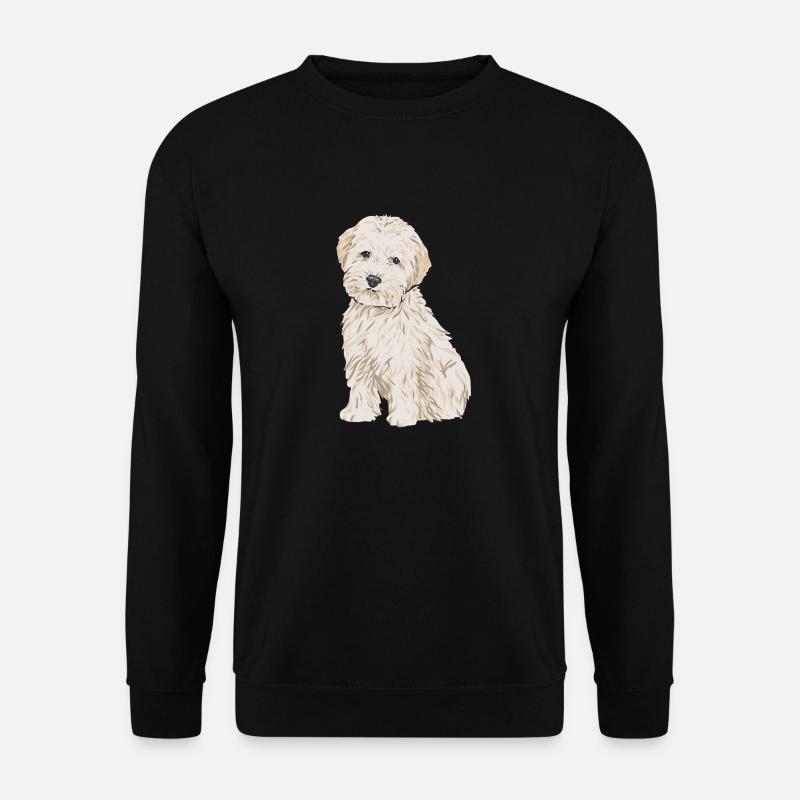 Maltipoo Hund Geschenk - Unisex Pullover - Schwarz