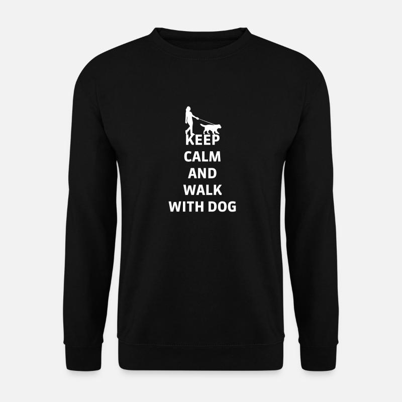 Hund Dog - Unisex Pullover - Schwarz
