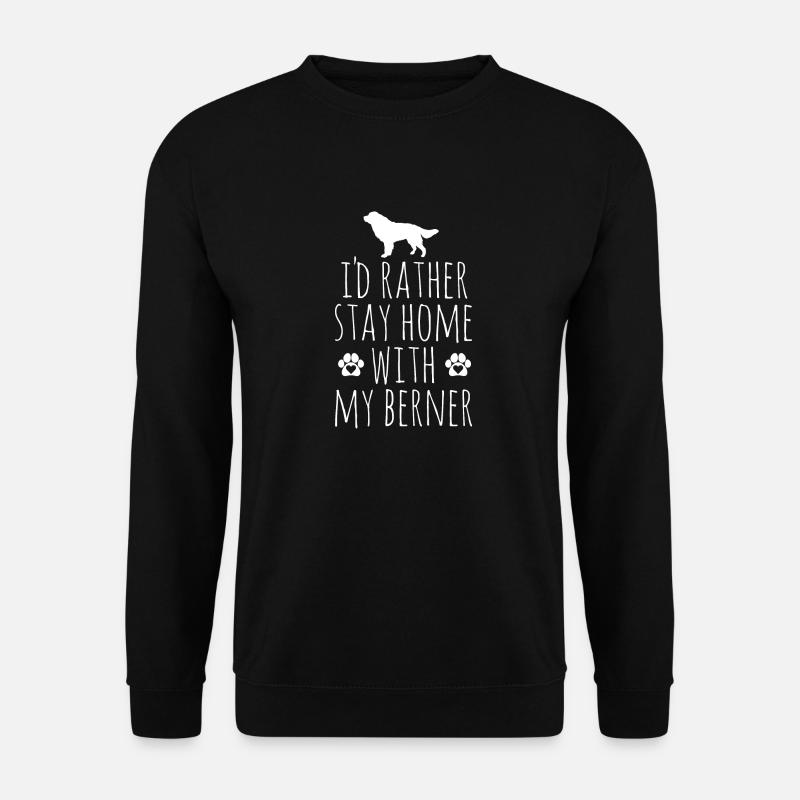 Bouvier bernois - Sweat-shirt Unisexe - noir