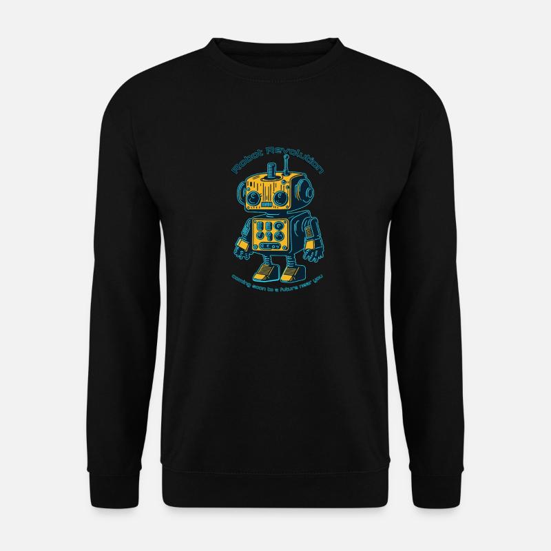 Robot Revolution - Unisex Sweatshirt - black