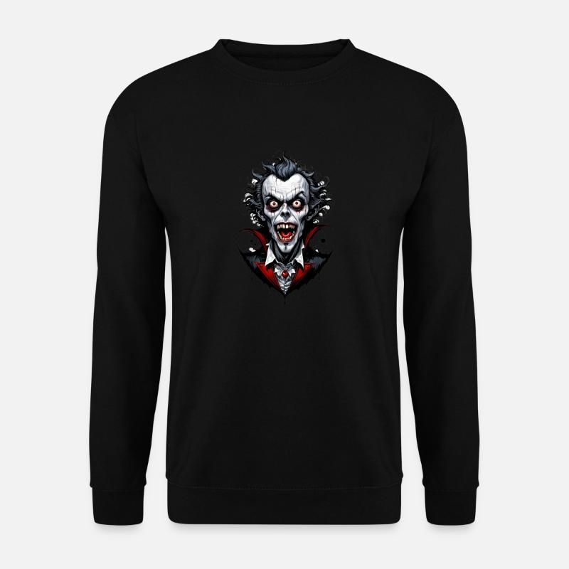 Ein lächelnder Vampir 2 - Unisex Pullover - Schwarz