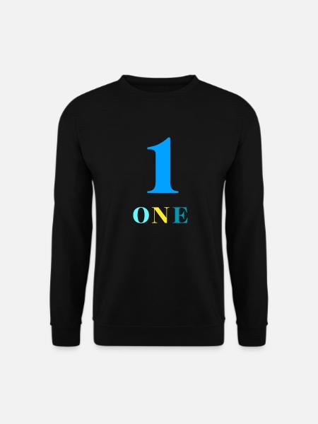 One-1st Anniversary - Unisex Sweatshirt - black