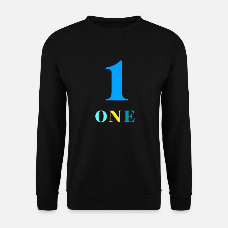 One-1e anniversaire - Sweat-shirt Unisexe - noir