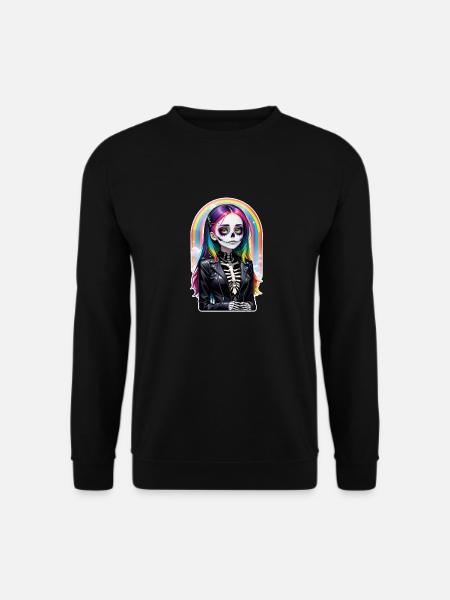 Halloween - Rock & Rainbow - Unisex Sweatshirt - black