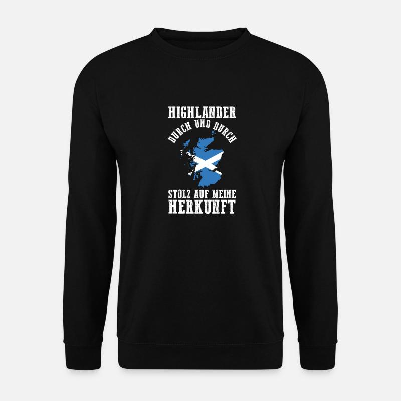 Scots Scottish Scotland - Unisex Sweatshirt - black