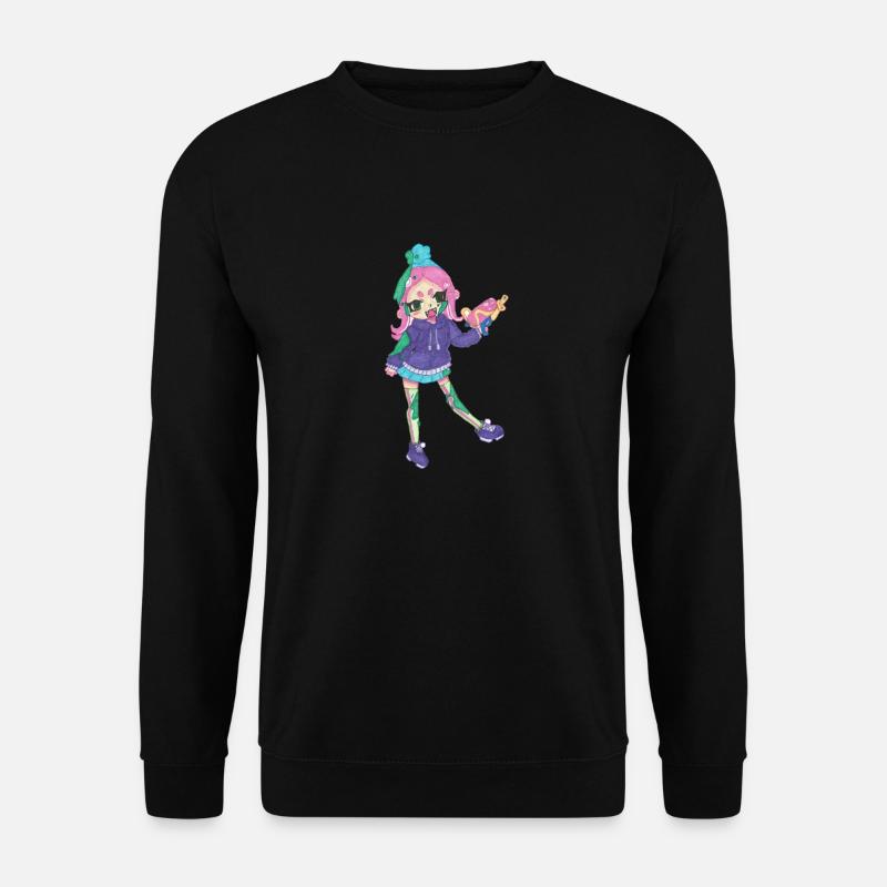 Inkling Mädchen | Pink 2 | Splatoon - Unisex Pullover - Schwarz