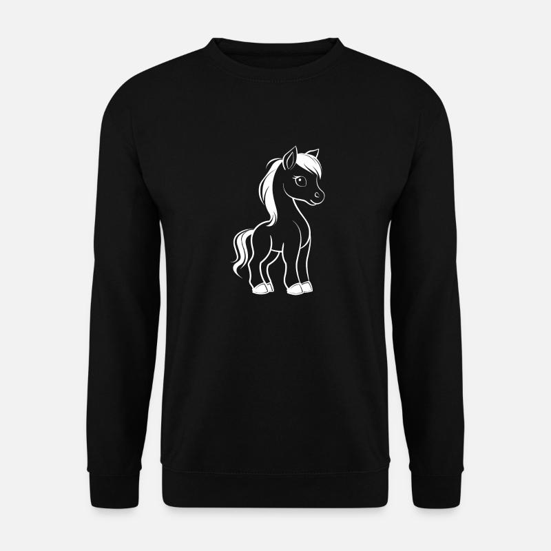 Pony - Unisex Sweatshirt - black