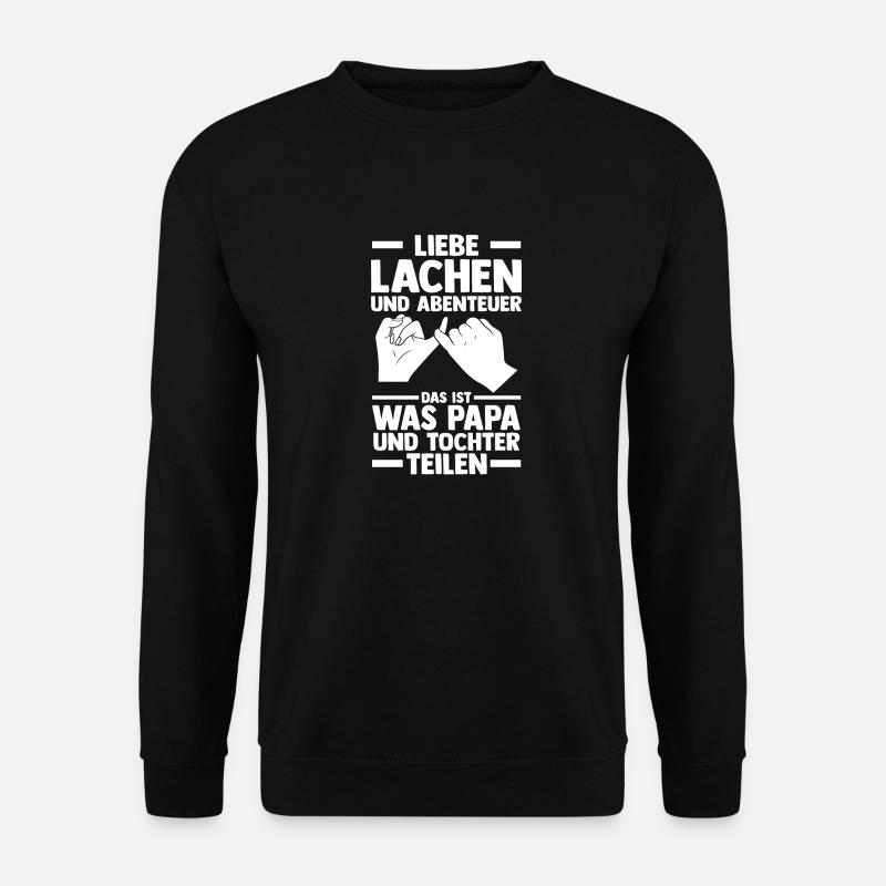 Dad And Daughter - Unisex Sweatshirt - black