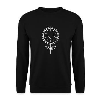 Löwenzahn - Unisex Pullover - Schwarz - Vorne - Alina (178cm) & Michal (187cm)