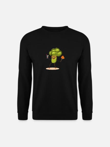 Brokkoli - Unisex Pullover - Schwarz