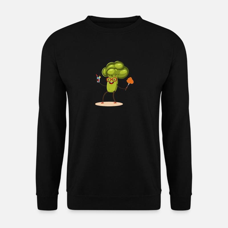 broccoli - Unisex Sweatshirt - black
