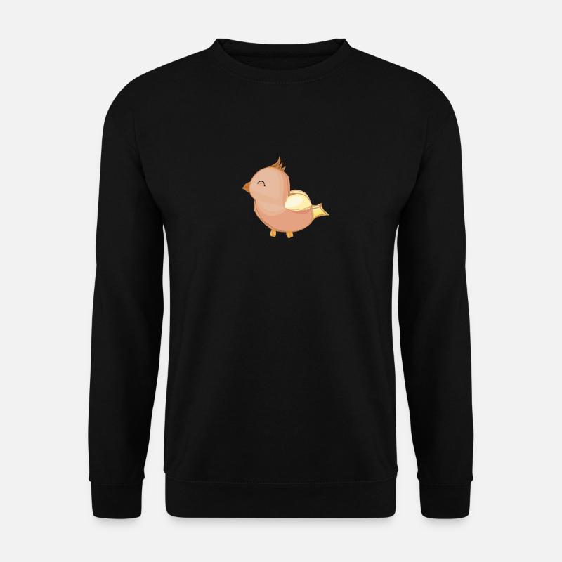 Vögelchen Vogel - Unisex Pullover - Schwarz
