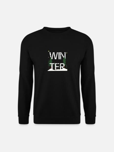 Winter - Unisex Sweatshirt - black