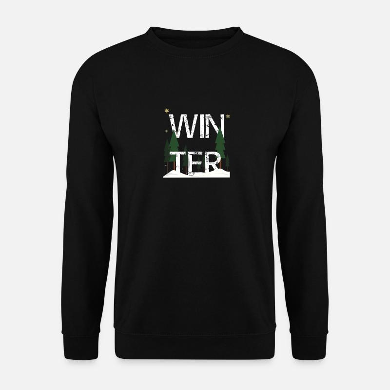 Hiver - Sweat-shirt Unisexe - noir