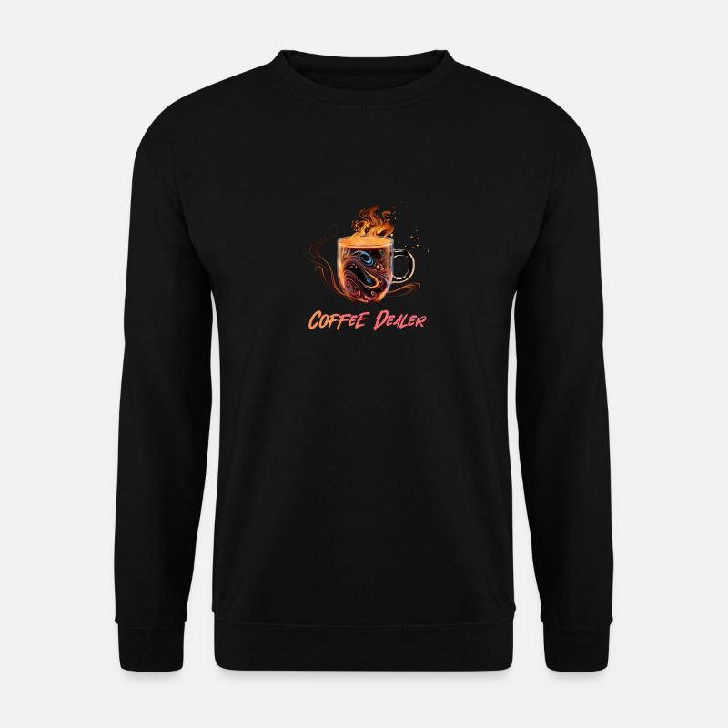 Marchand de café - Sweat-shirt Unisexe - noir