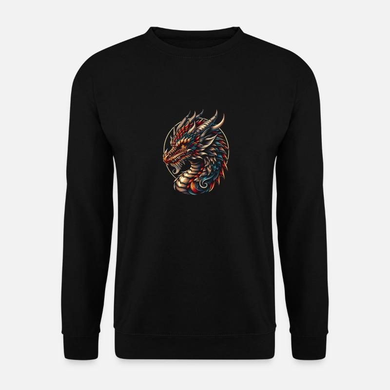 Fiery Whisper - Unisex Sweatshirt - black