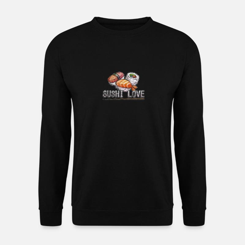 Sushi Liebe - Unisex Pullover - Schwarz