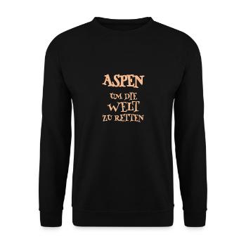 Helfer Aspen - Unisex Pullover - Schwarz - Vorne - Alina (178cm) & Michal (187cm)