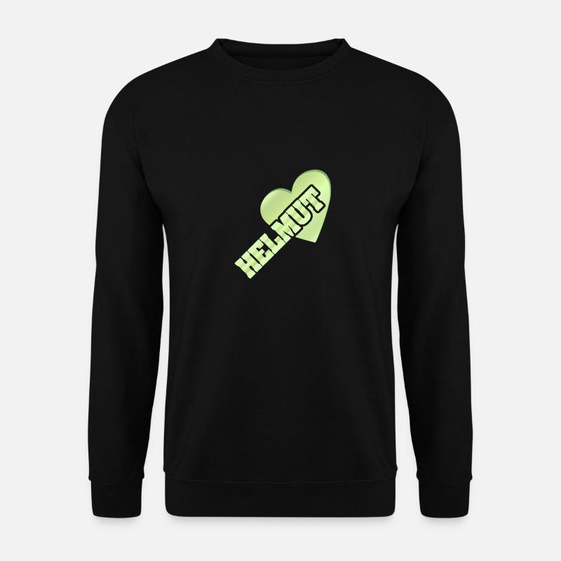 Cher Helmut, - Sweat-shirt Unisexe - noir