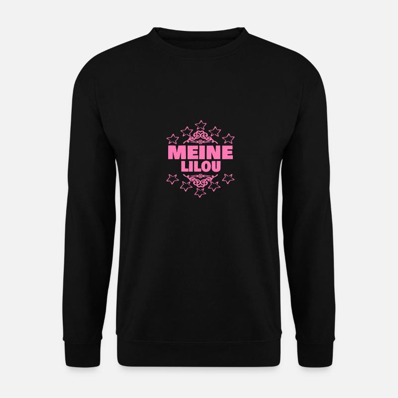 Geschenk für Lilou - Unisex Pullover - Schwarz